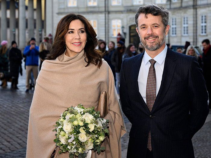 Mary de Dinamarca y el príncipe Federico 
