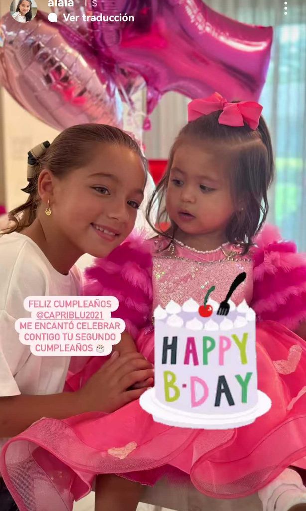 Hija Adamari López y Capri Blu