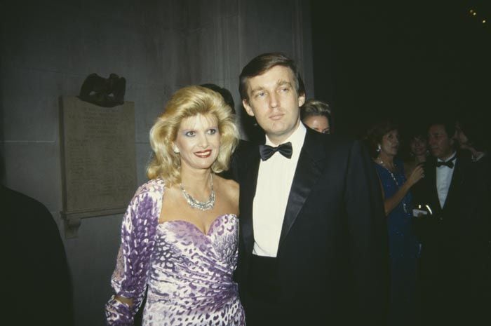 Ivana Trump y Donald Trump
