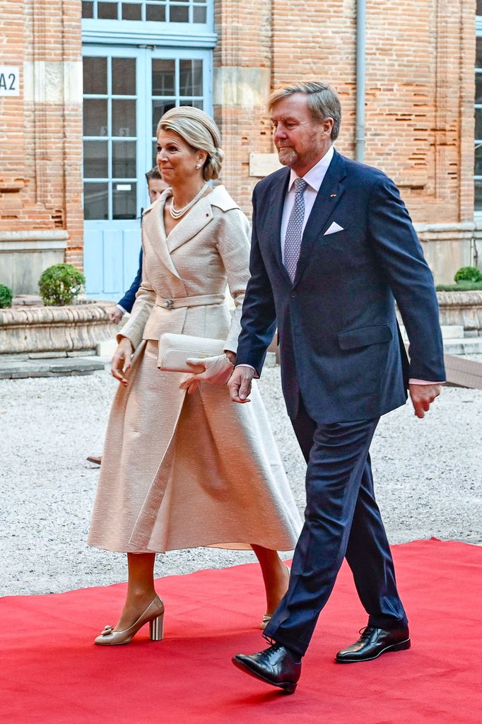Máxima de Holanda en Francia