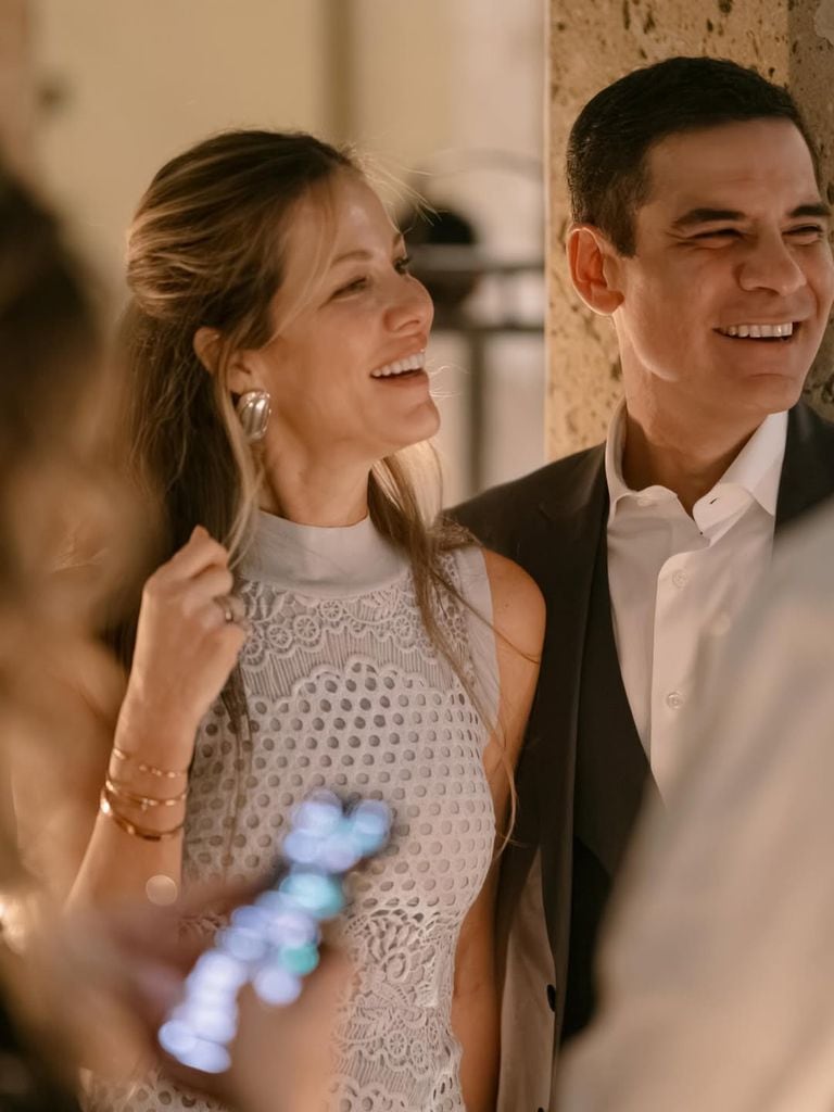 Jaydy Michel con Rafa Márquez en su fiesta sorpresa de cumpleaños