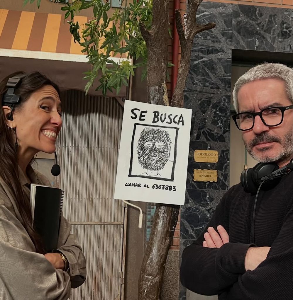 Jacobo Martos en el set de 'Aída y vuelta'