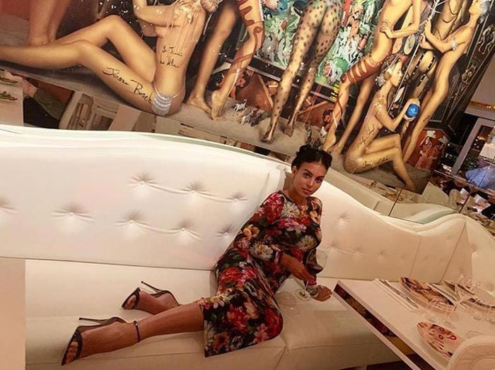 La 'dolce vita' de Georgina Rodríguez y Cristiano Ronaldo en Grecia