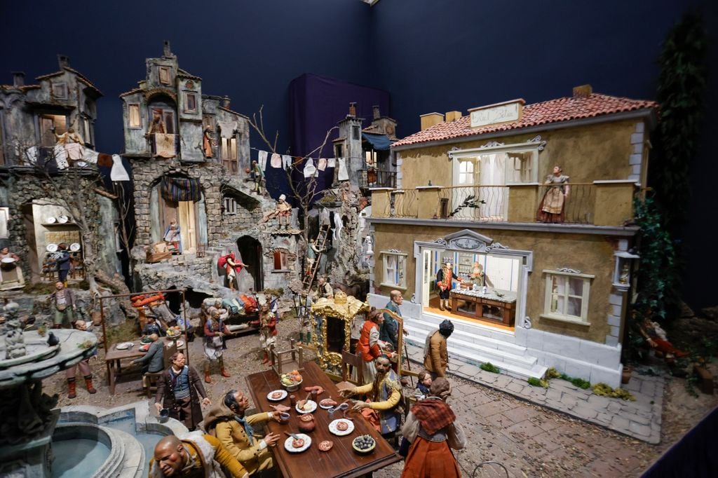 Belén napolitano del Palacio Real 