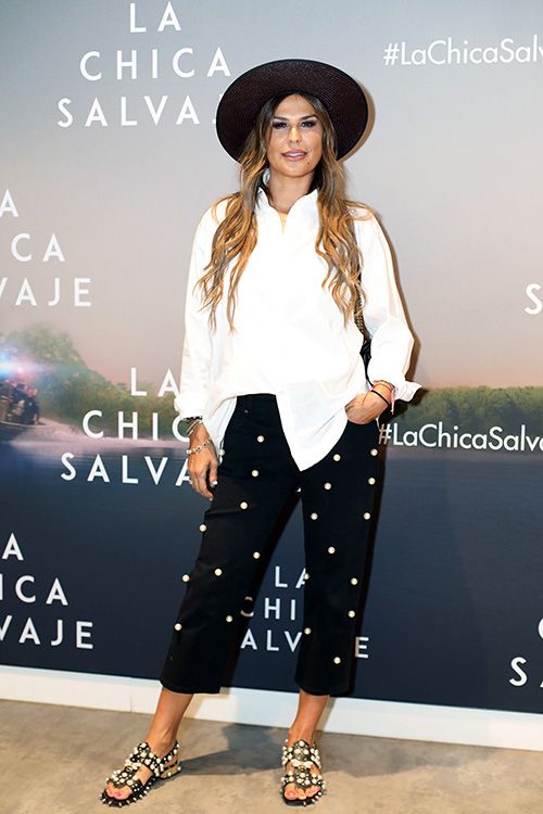 Raquel Perera en el estreno de La Chica Salvaje en España