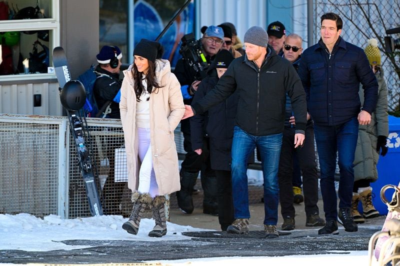 Meghan Markle y el príncipe Harry 