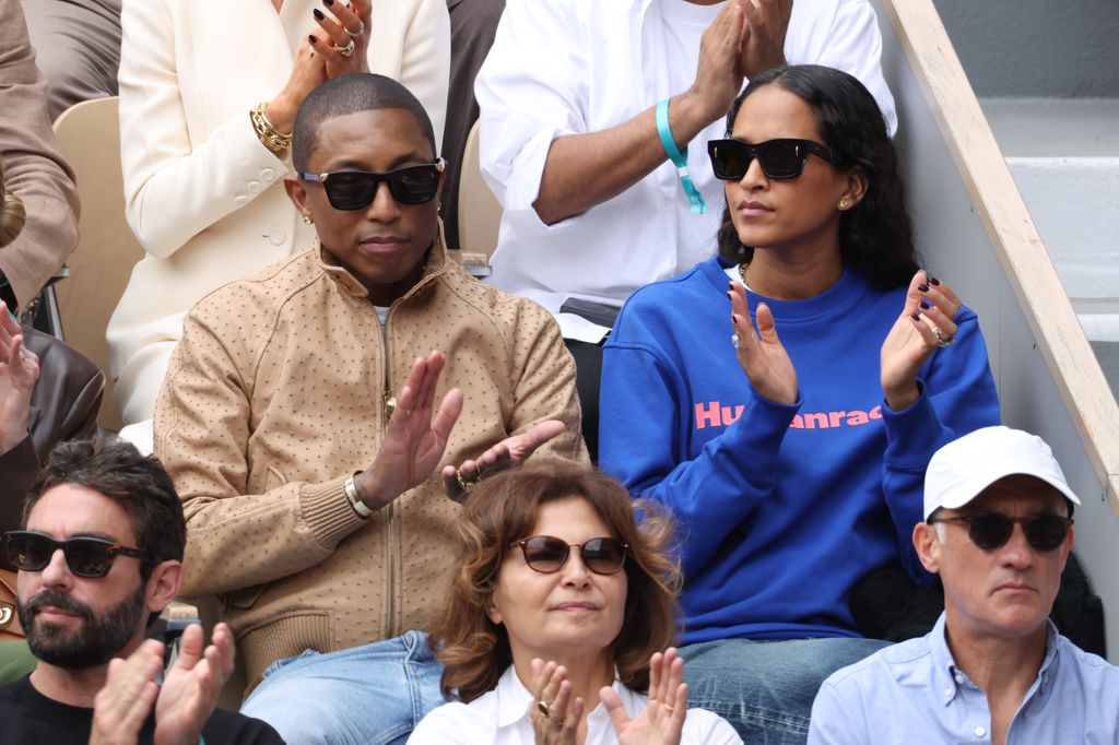 Pharell Williams y Helen Lasichanh