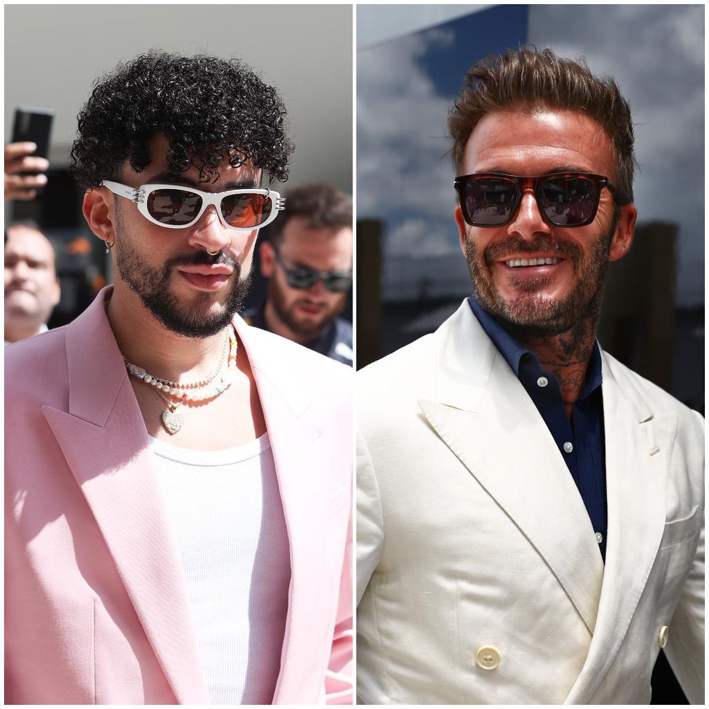 Bad Bunny y David Beckham