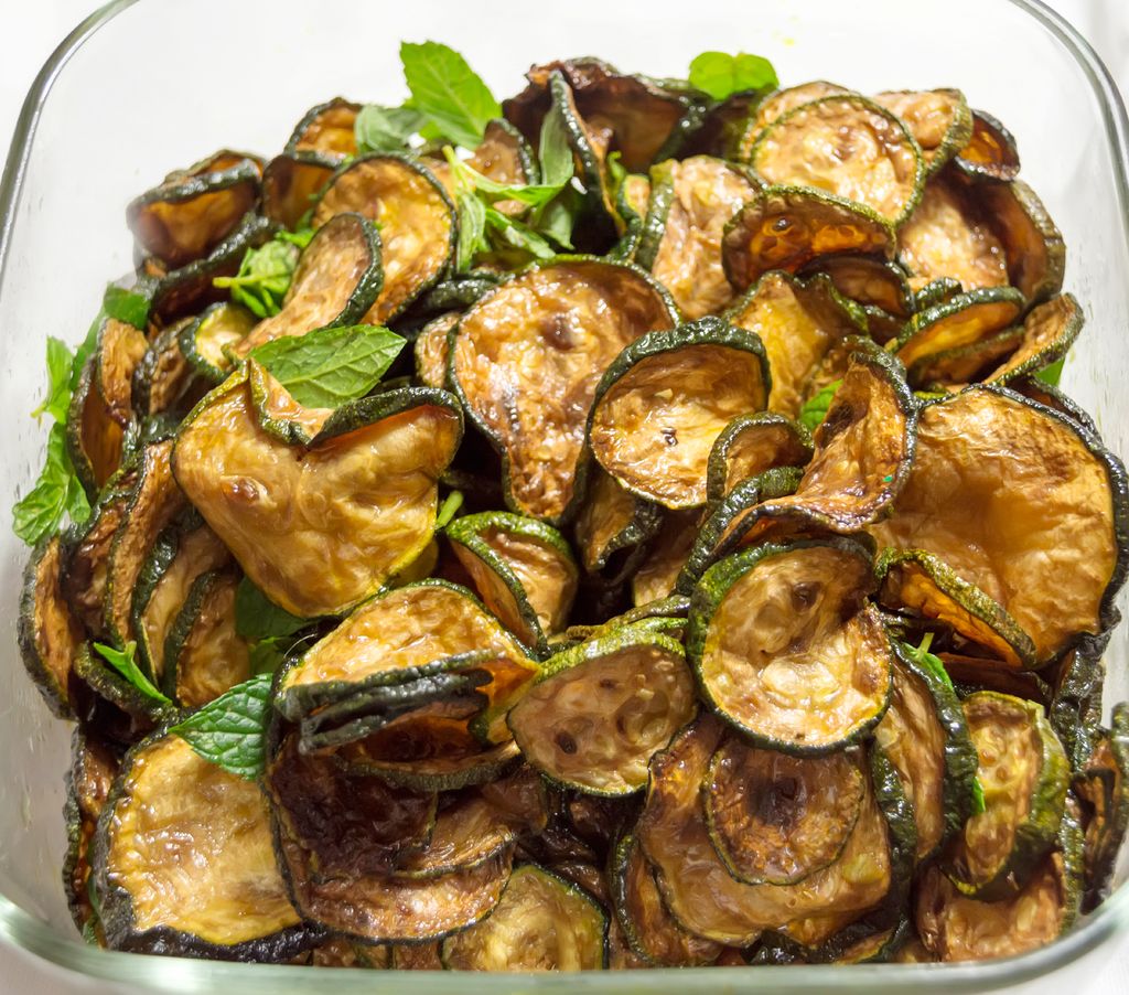 Zucchine alla scapece, receta italiana de calabacines.