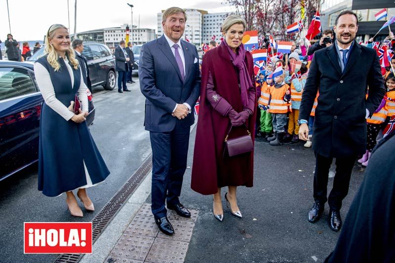 Máxima y Guillermo de Holanda con Haakon y Mette- Marit de Noruega