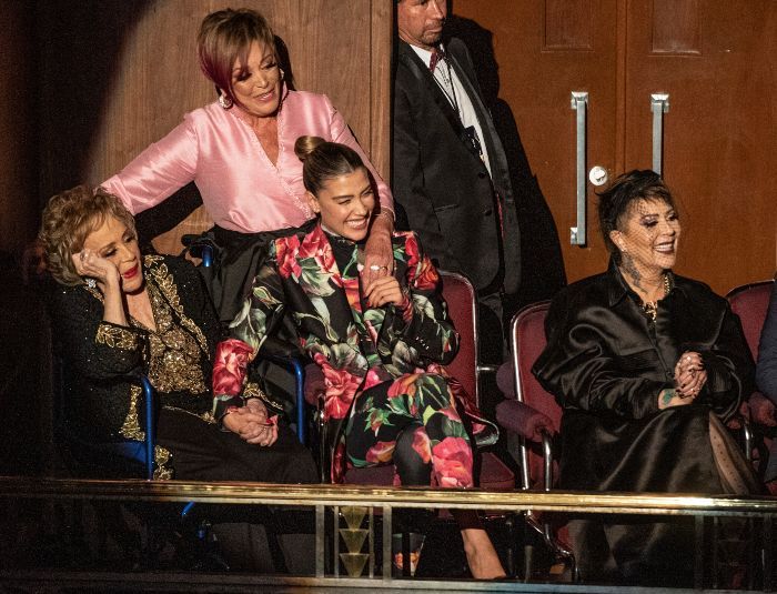 Michelle Salas y su familia