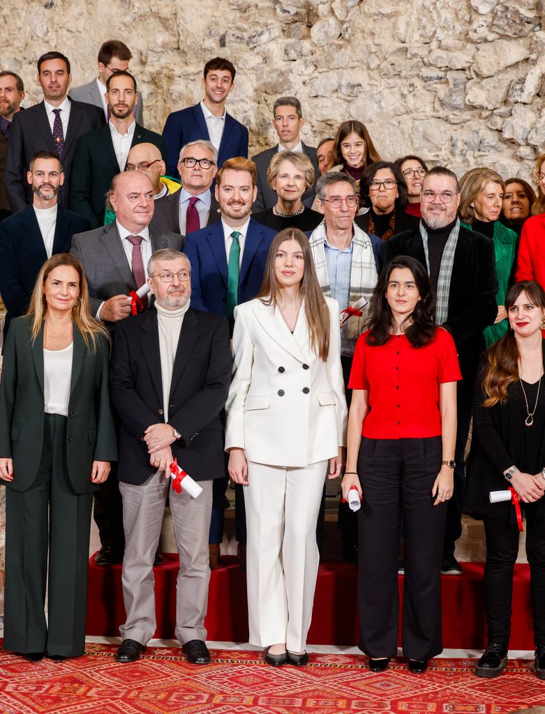 La infanta Sofía estrenaba 13 de diciembre de 2024 su propia agenda, que comenzaba con la entrega de los premios Objetivo Patrimonio, Concurso de Fotografía Infanta Sofía