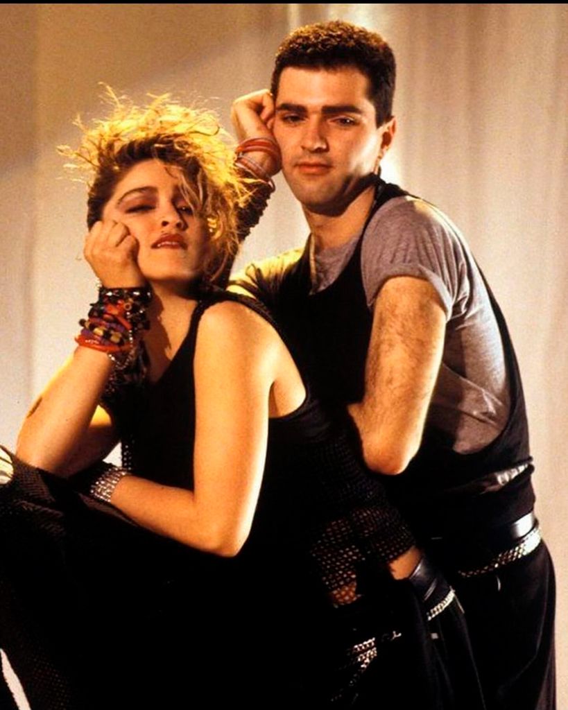 Madonna y su hermano Christopher Ciccone, que ha muerto a los 63 años, octubre de 2024