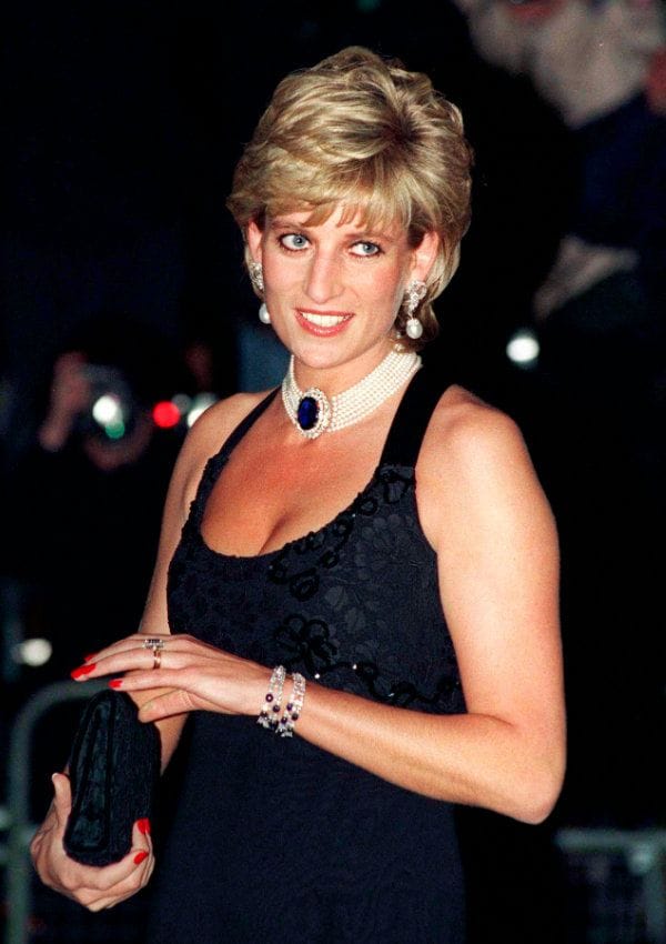  Diana de Gales, en la Serpentine Gallery en 1994.