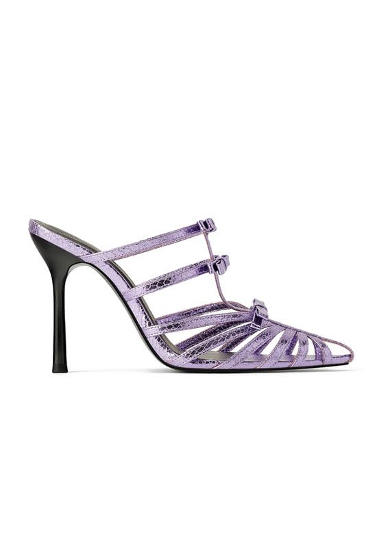 zara zapato lila