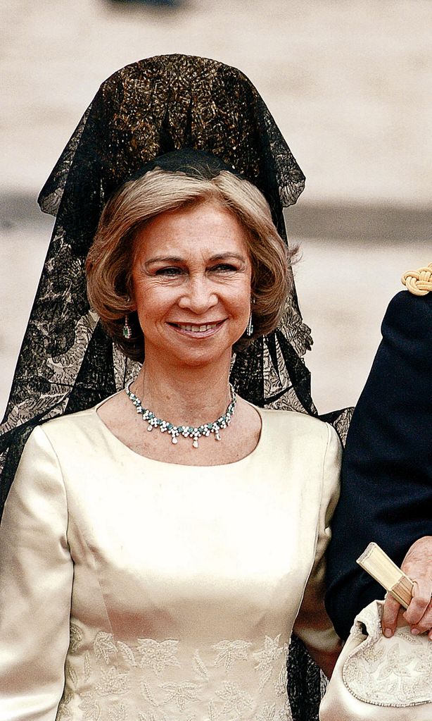 La reina Sofía y el príncipe Felipe