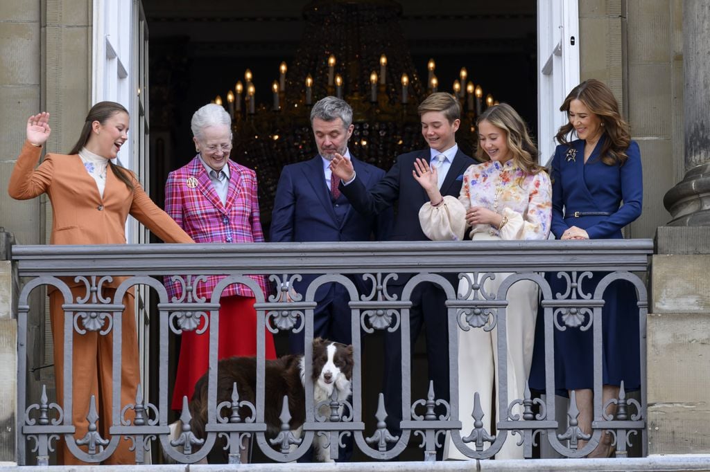EL REY FEDERICO DE DINAMARCA CELEBRA JUNTO A SU FAMILIA SU 57 CUMPLEAÑOS
