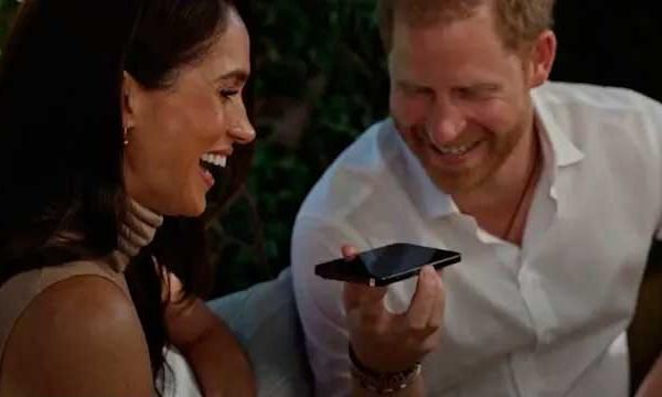 Meghan Markle y el príncipe Harry