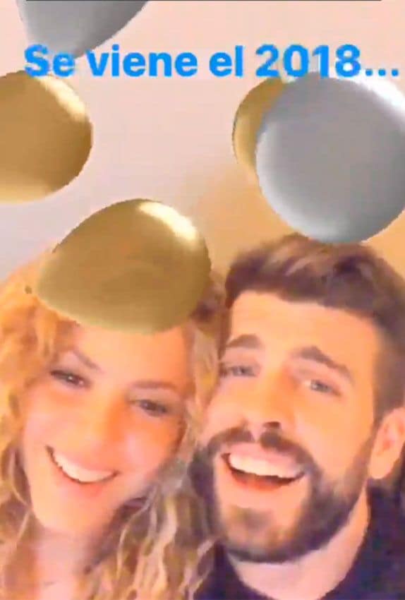 Storie shakira pique romatic