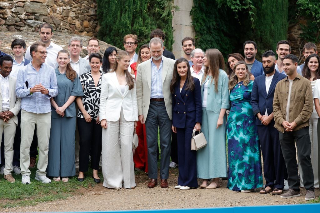 Los reyes de España en Girona