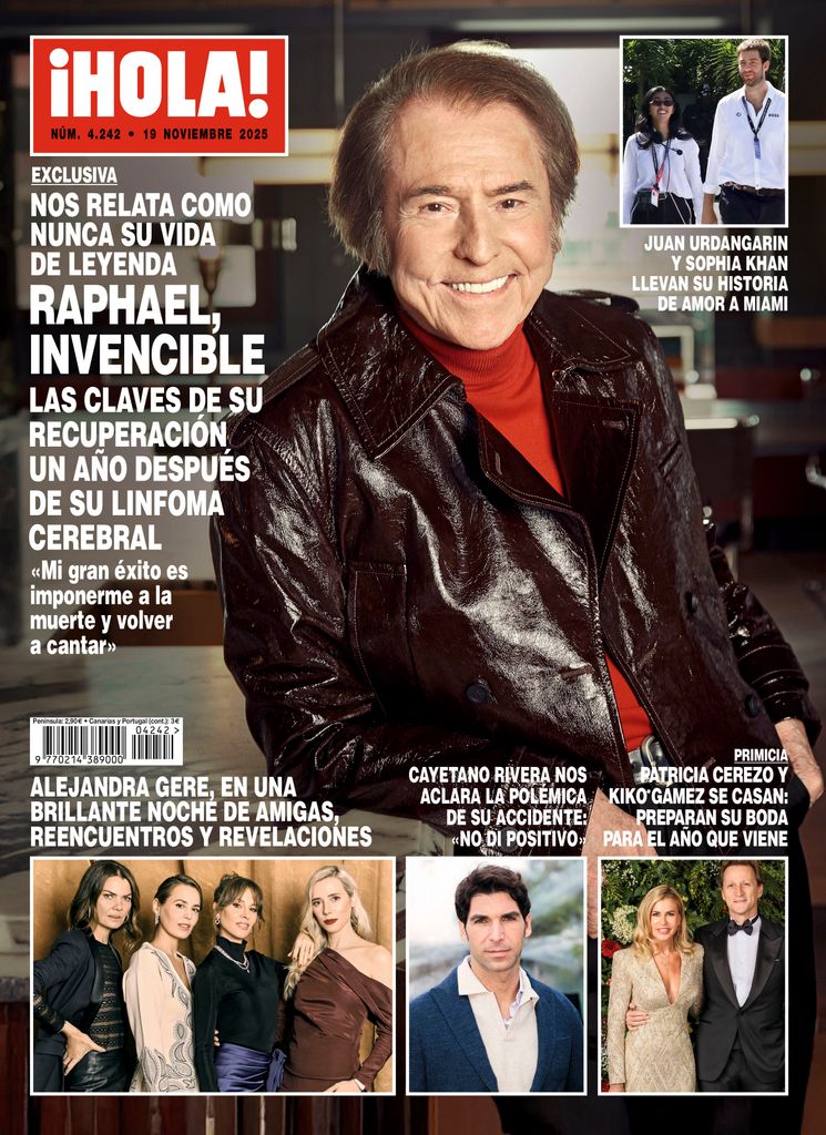 Raphael en la portada de ¡HOLA!