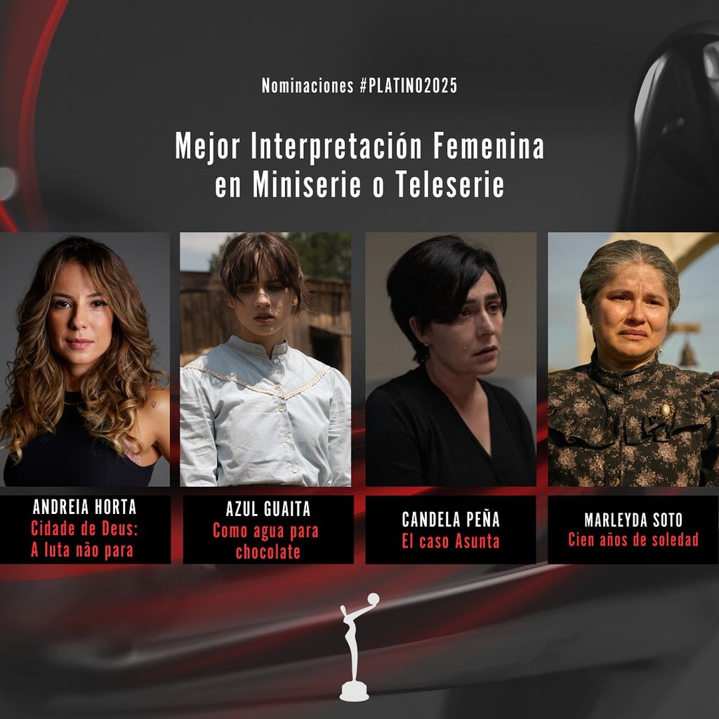 Nominadas a Mejor Interpretación Femenina en Miniserio o Teleserie