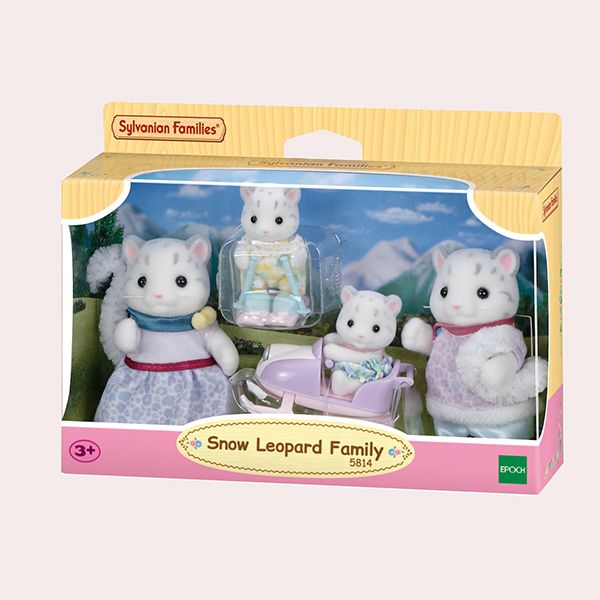 Familia Leopardo de las Nieves Sylvanian Families
