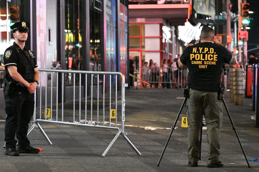 El ataque se produjo a plena luz del día en Times Square, cuando Erin regresaba a casa después de trabajar y se cruzó fortuitamente con Pamela Cisneros
