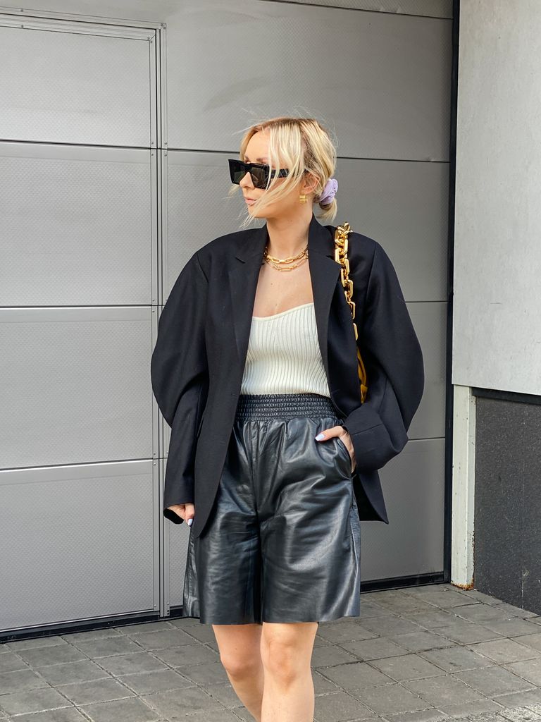 Coletero scrunchie streetstyle