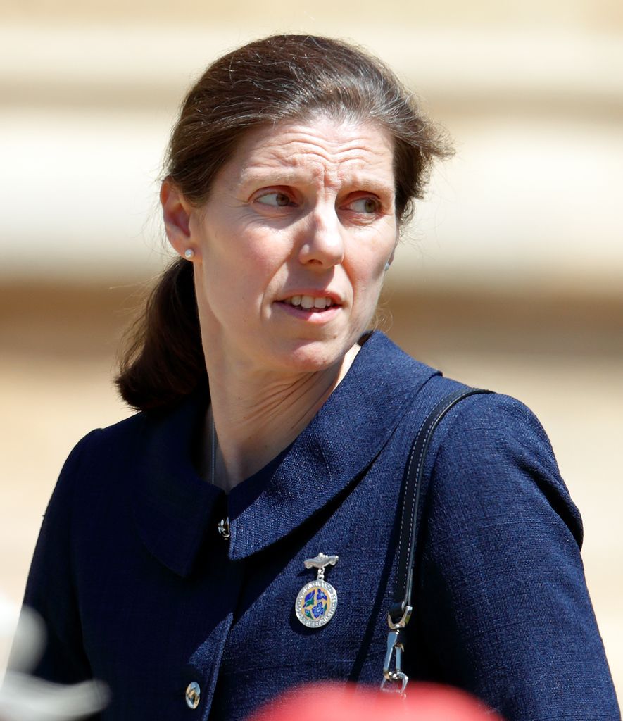 María Teresa Turrión Borrallo, en la boda de los duques de Susex en 2018