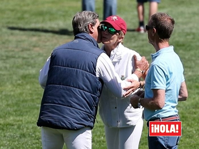 Imagen de la infanta Elena y Cayetano Martínez de Irujo 