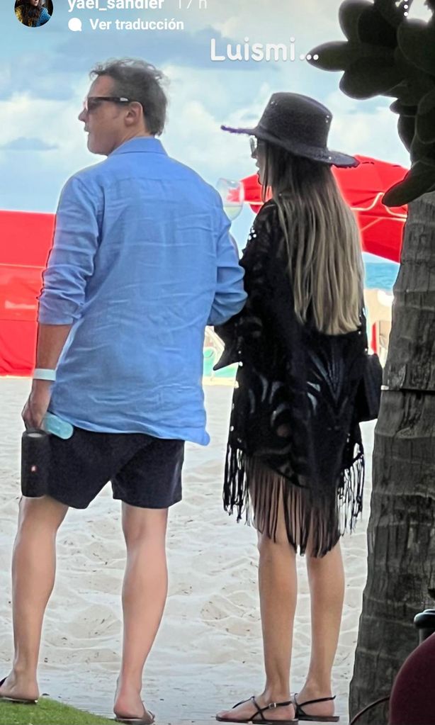 Luis Miguel y Mercedes Villador