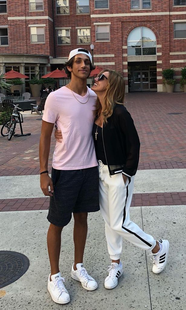 lili estefan y su hijo