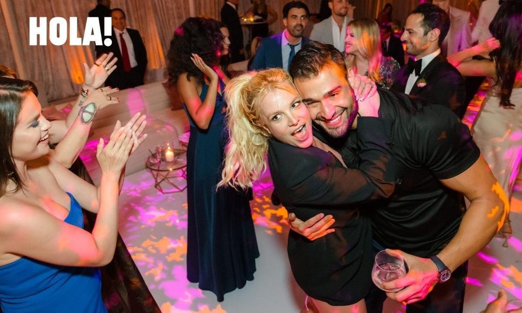 inside britney spears and sam asghari s wedding