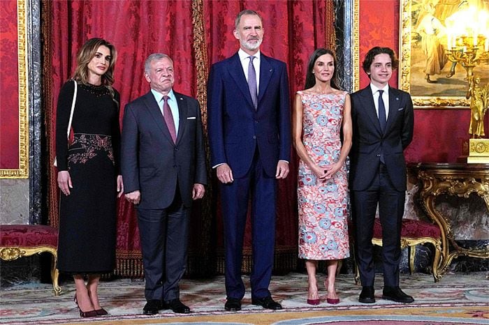 Hashem, el hijo menor de los reyes Abdalá y Rania, invitado sorpresa 