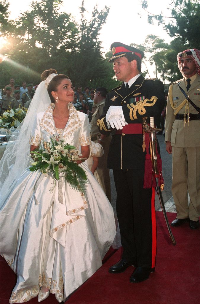 Boda Rania de Jordania