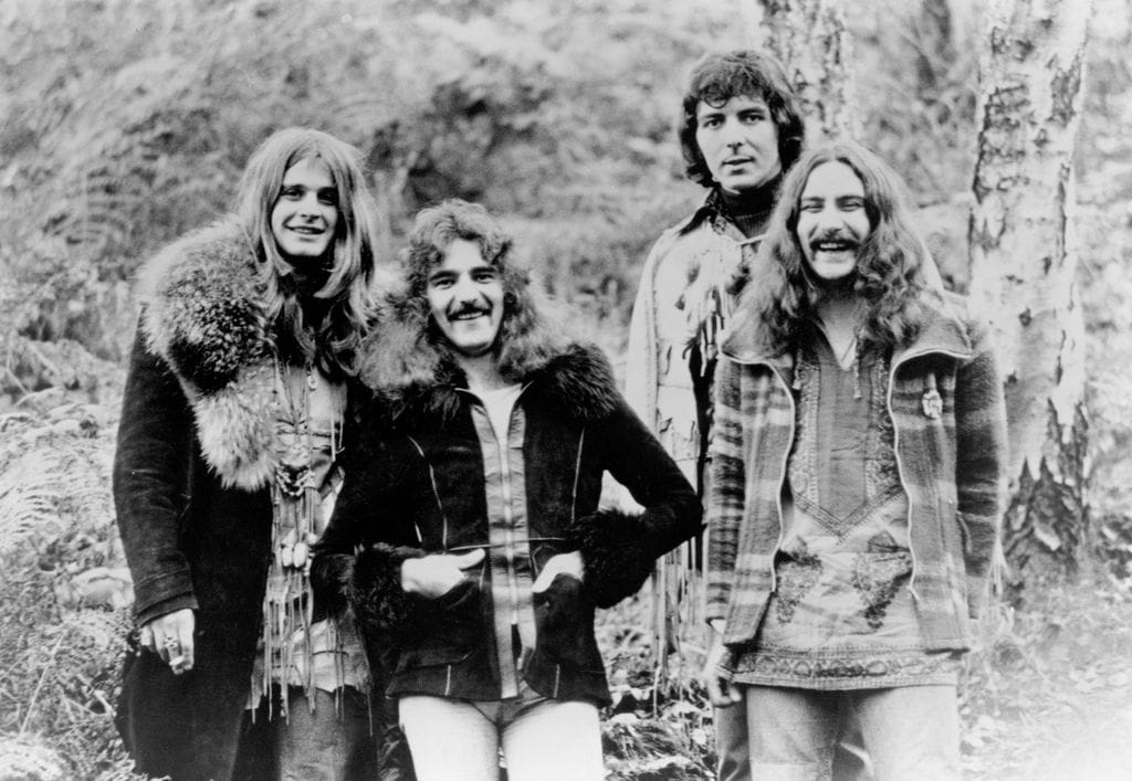 Black Sabbath en sus inicios 