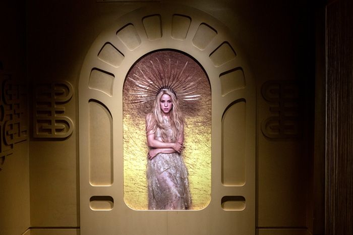La exposición de Shakira