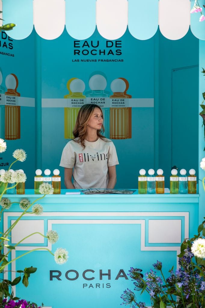 El quiosco de Eau de Rochas en el Living Day 2025