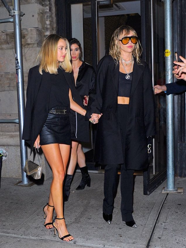 Miley Cyrus y Kaitlyn Carter