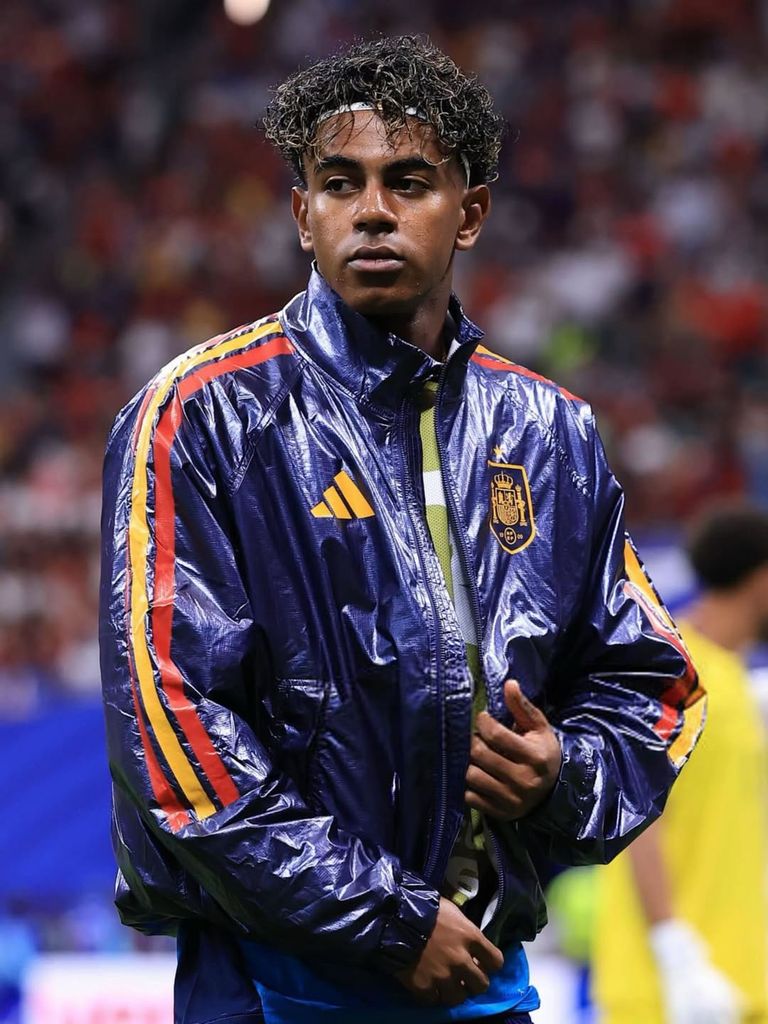 Lamine Yamal en su debut con España en el Mundial 2026
