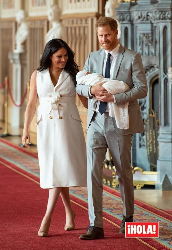 Meghan  Markle y el príncipe Harry
