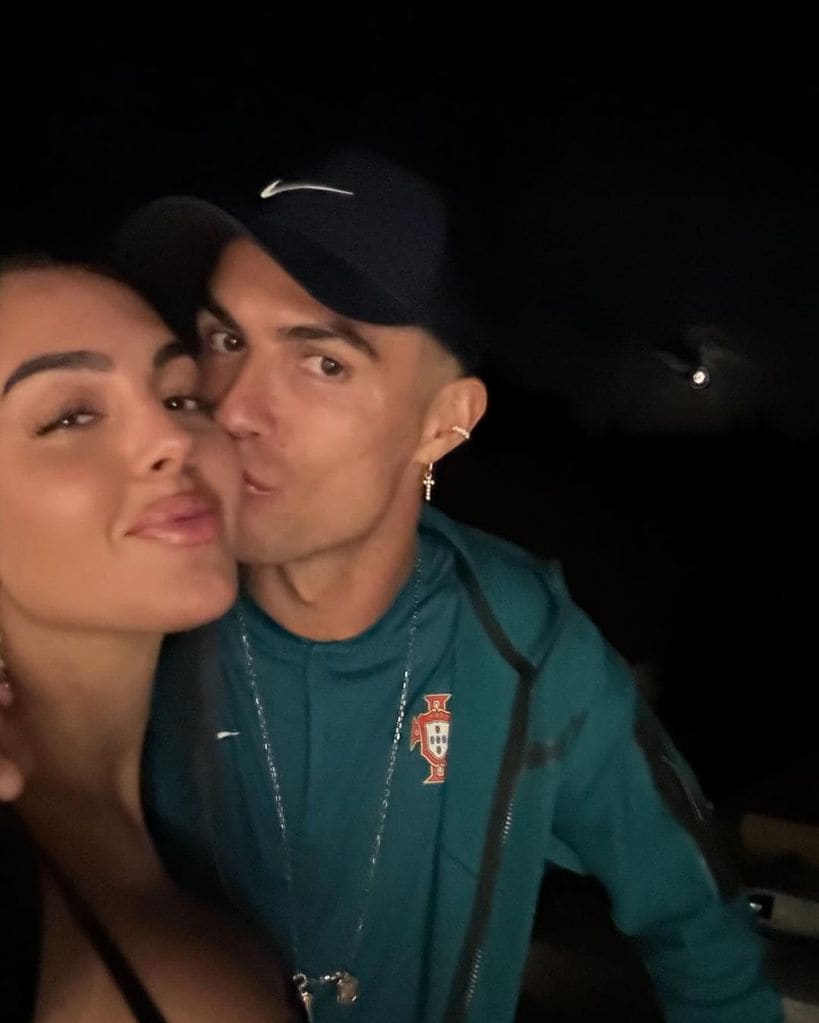 Georgina Rodríguez y Cristiano Ronaldo