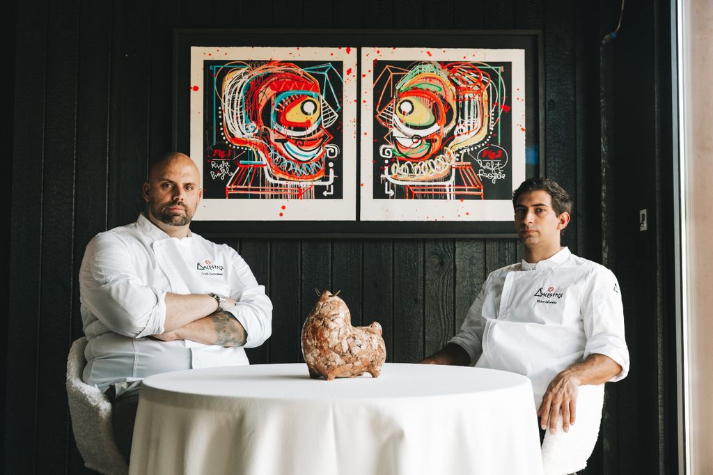 Saúl González y Víctor Infantes, chefs de Ancestral