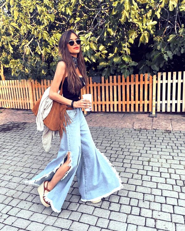 Sara Carbonero camino al concierto