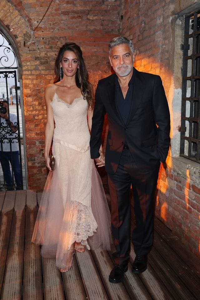 Amal y George Clooney