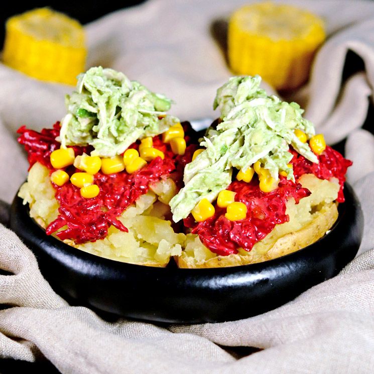 Patatas rellenas de Elias Dosunmu