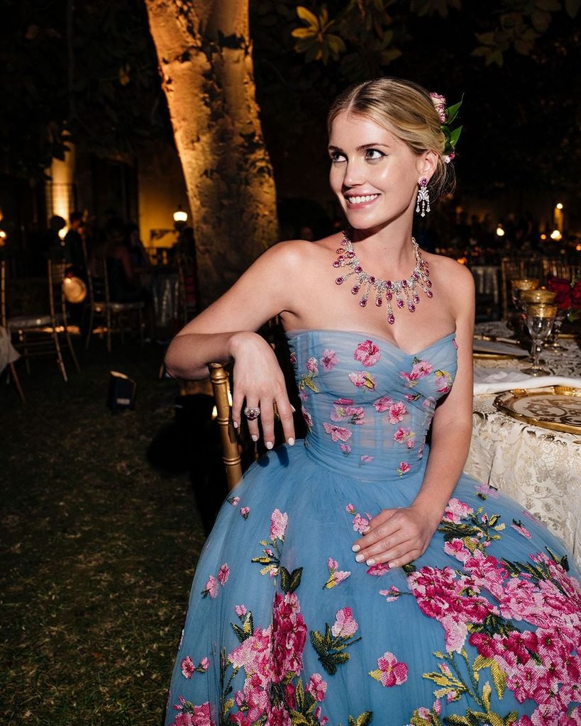 Lady Kitty Spencer con su segundo vestido de novia