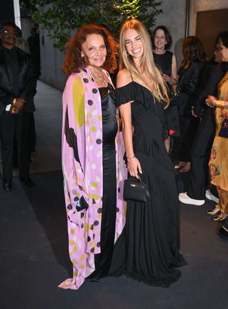 Diane von Furstenberg y Talita von Furstenberg en Nueva York