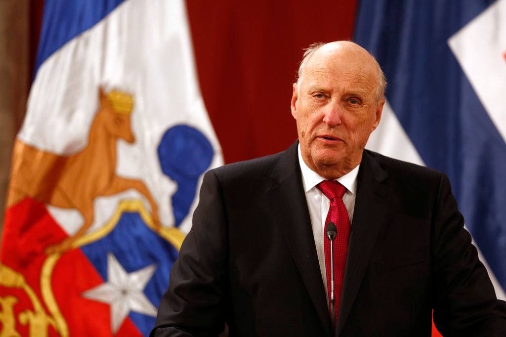 El rey Harald V de Noruega participó en el anuncio oficial de la selección de su país para el Mundial 2026.